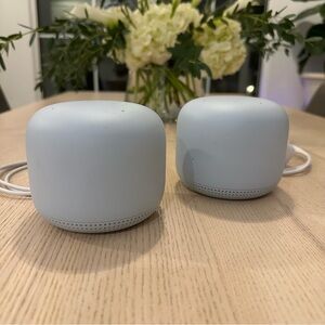 GOOGLE NEST WIFI POINT H2E Set of 2